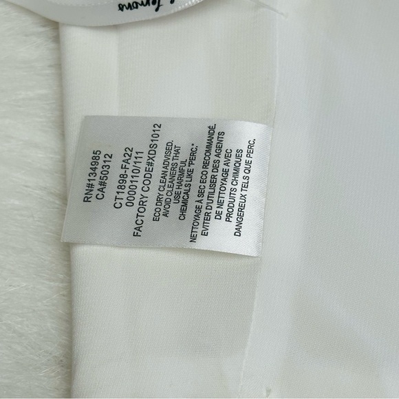 FOR LOVE & LEMONS NOMI CROP TOP IVORY, SZ. SMALL - Picture 7 of 8